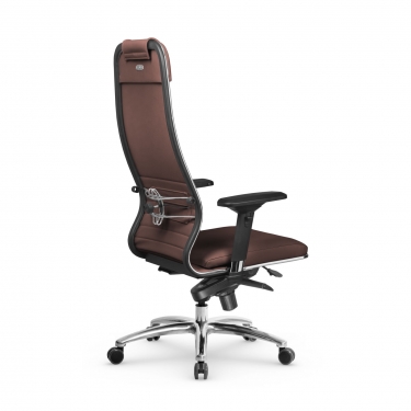 Кресло руководителя Мetta L 1m 38K2/4D Infinity Easy Clean MPES Комплект 1 Темно-коричневое