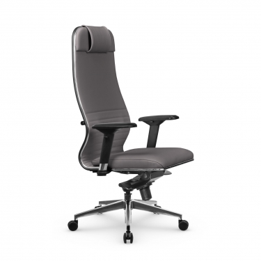 Кресло руководителя Мetta L 1m 38K2/4D Infinity Easy Clean MPES Комплект 2 Серое