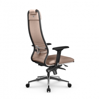 Кресло руководителя Мetta L 1m 38K2/4D Infinity Easy Clean MPES Комплект 2 Темно-бежевое