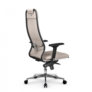 Кресло руководителя Мetta L 1m 38K2/4D Infinity Easy Clean MPES Комплект 3 Светло-бежевое