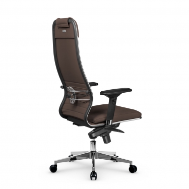 Кресло руководителя Мetta L 1m 38K2/4D Infinity Easy Clean MPES Комплект 3 Светло-коричневое