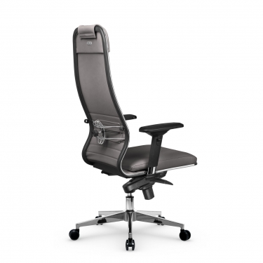 Кресло руководителя Мetta L 1m 38K2/4D Infinity Easy Clean MPES Комплект 3 Серое