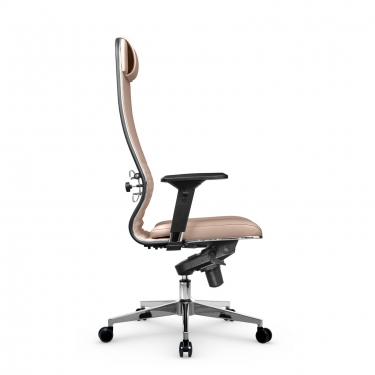 Кресло руководителя Мetta L 1m 38K2/4D Infinity Easy Clean MPES Комплект 3 Темно-бежевое