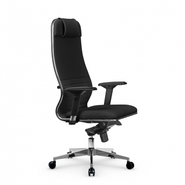 Кресло руководителя Мetta L 1m 38K2/4D Infinity Easy Clean MPES Комплект 3 Черное