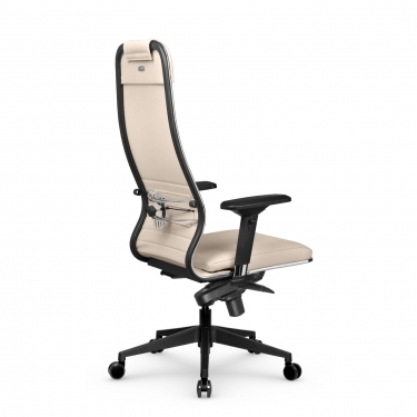 Кресло руководителя Мetta L 1m 38K2/4D Infinity Easy Clean MPES Комплект 4 Молочное