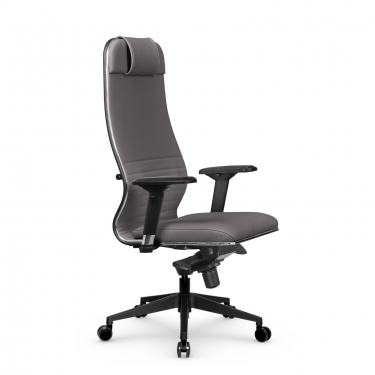Кресло руководителя Мetta L 1m 38K2/4D Infinity Easy Clean MPES Комплект 4 Серое
