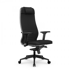 Кресло руководителя Мetta L 1m 38K2/4D Infinity Easy Clean MPES Комплект 4 Черное