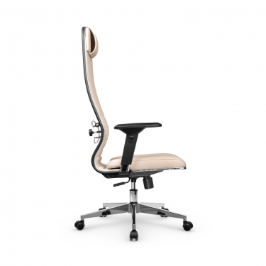 Кресло руководителя Мetta L 1m 38K2/4D Infinity Easy Clean MPES Комплект 5 Молочное