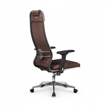 Кресло руководителя Мetta L 1m 38K2/4D Infinity Easy Clean MPES Комплект 5 Темно-коричневое