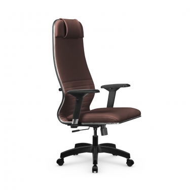 Кресло руководителя Мetta L 1m 38K2/4D Infinity Easy Clean MPES Комплект 6 Темно-коричневое