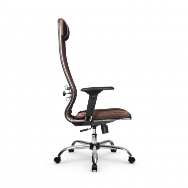 Кресло руководителя Мetta L 1m 38K2/4D Infinity Easy Clean MPES Комплект 7 Темно-коричневое