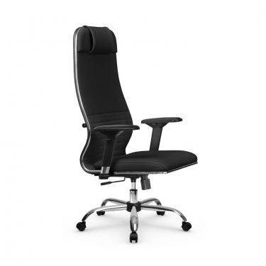 Кресло руководителя Мetta L 1m 38K2/4D Infinity Easy Clean MPES Комплект 7 Черное