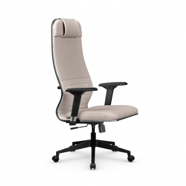 Кресло руководителя Мetta L 1m 38K2/4D Infinity Easy Clean MPES Комплект 8 Светло-бежевое