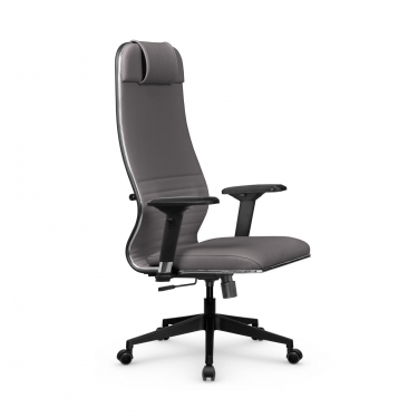 Кресло руководителя Мetta L 1m 38K2/4D Infinity Easy Clean MPES Комплект 8 Серое