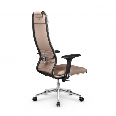 Кресло руководителя Мetta L 1m 38K2/4D Infinity Easy Clean MPES Комплект 10 Темно-бежевое