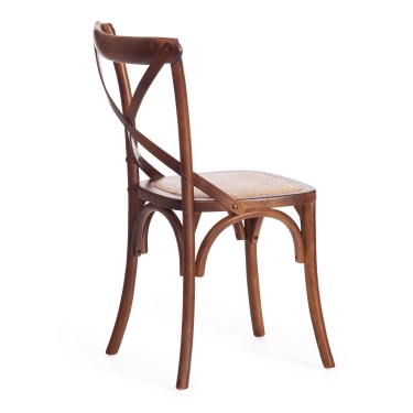 Стул Tetchair CROSS mod.CB2001 дерево береза, Темный Орех 5