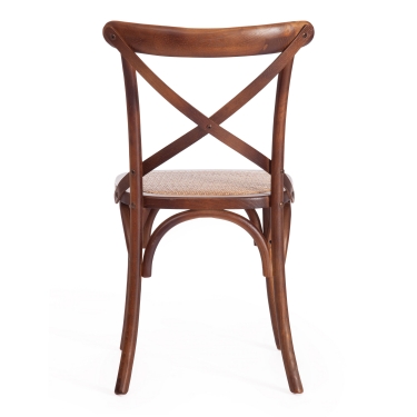 Стул Tetchair CROSS mod.CB2001 дерево береза, Темный Орех 5