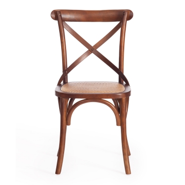 Стул Tetchair CROSS mod.CB2001 дерево береза, Темный Орех 5