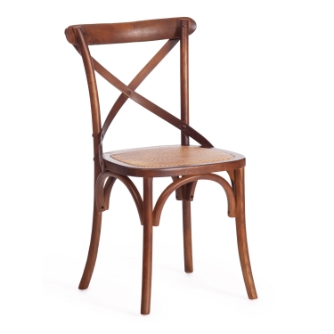 Стул Tetchair CROSS mod.CB2001 дерево береза, Темный Орех 5