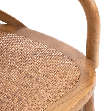 Стул с подлокотниками Tetchair CROSS mod.CB2008 дерево береза, Груша 3