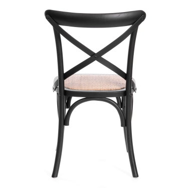 Стул Tetchair CROSS mod.CB2001 дерево береза, черный