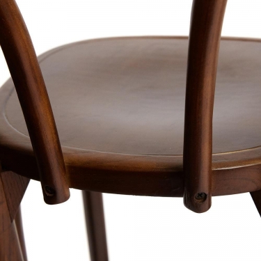 Стул Tetchair THONET CLASSIC BAR CHAIR mod.СE6069 дерево вяз, 4350.5111, Темный Орех 5