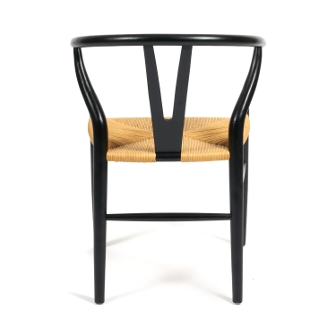 Стул Tetchair WISHBONE mod.CB2212 дерево вяз, 5750.579.5, черный