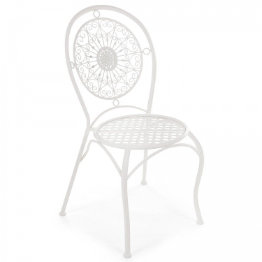 Стул Secret De Maison Gloria стальной сплав, 50х47х92см, butter white