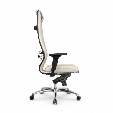 Кресло руководителя Мetta L 1m 50M/2D Infinity Easy Clean MPES Комплект 1 Молочное