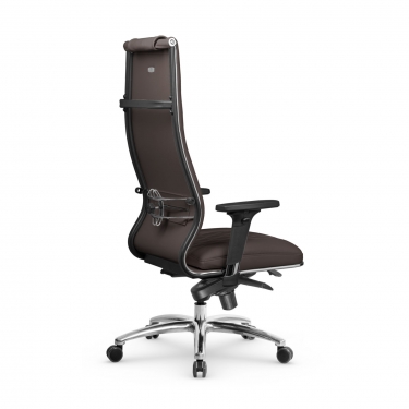 Кресло руководителя Мetta L 1m 50M/2D Infinity Easy Clean MPES Комплект 1 Темно-коричневое
