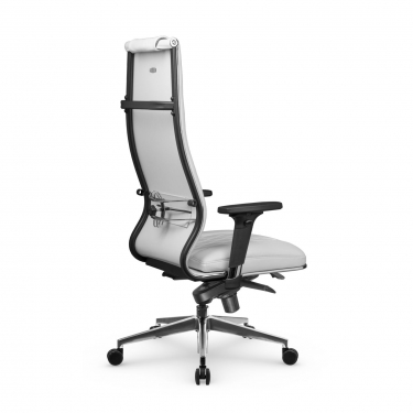 Кресло руководителя Мetta L 1m 50M/2D Infinity Easy Clean MPES Комплект 2 Белое