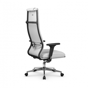 Кресло руководителя Мetta L 1m 50M/2D Infinity Easy Clean MPES Комплект 3 Белое