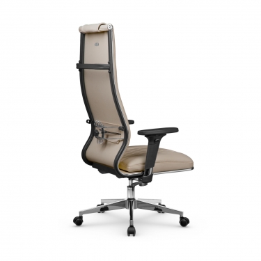 Кресло руководителя Мetta L 1m 50M/2D Infinity Easy Clean MPES Комплект 3 Темно-бежевое