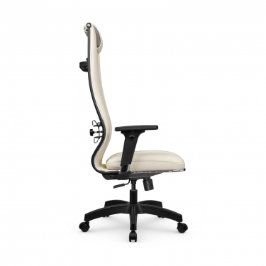 Кресло руководителя Мetta L 1m 50M/2D Infinity Easy Clean MPES Комплект 4 Молочное