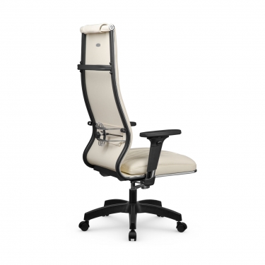 Кресло руководителя Мetta L 1m 50M/2D Infinity Easy Clean MPES Комплект 4 Молочное