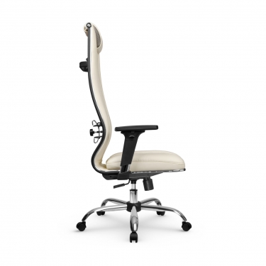 Кресло руководителя Мetta L 1m 50M/2D Infinity Easy Clean MPES Комплект 5 Молочное