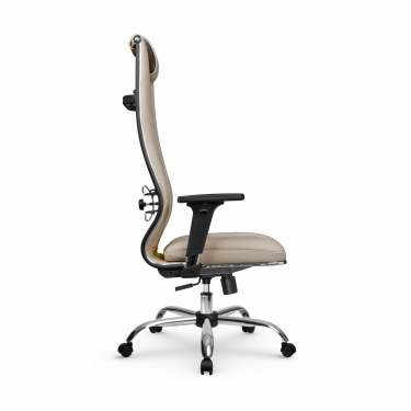 Кресло руководителя Мetta L 1m 50M/2D Infinity Easy Clean MPES Комплект 5 Темно-бежевое