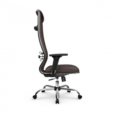 Кресло руководителя Мetta L 1m 50M/2D Infinity Easy Clean MPES Комплект 5 Темно-коричневое
