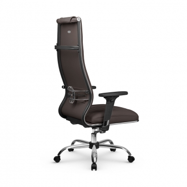 Кресло руководителя Мetta L 1m 50M/2D Infinity Easy Clean MPES Комплект 5 Темно-коричневое