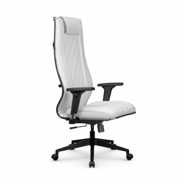 Кресло руководителя Мetta L 1m 50M/2D Infinity Easy Clean MPES Комплект 6 Белое