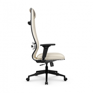 Кресло руководителя Мetta L 1m 50M/2D Infinity Easy Clean MPES Комплект 6 Молочное