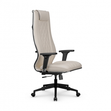 Кресло руководителя Мetta L 1m 50M/2D Infinity Easy Clean MPES Комплект 6 Светло-бежевое