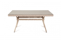 Плетеный стол Латте YH-T4766G-1 beige