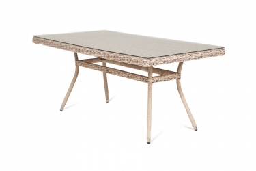Плетеный стол Латте YH-T4766G-1 beige