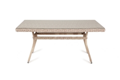 Плетеный стол Латте YH-T4766G-1 beige