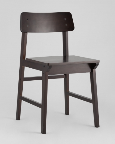 Стул ODEN WOOD x2 из массива гевеи Эпрессо