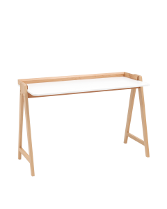 Стол письменный Stool Group Pyramid 11853 белый/светлое дерево