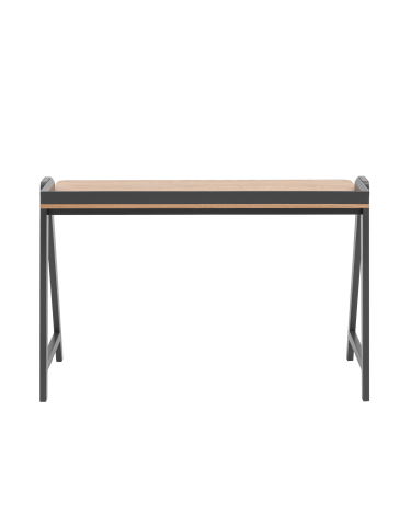 Стол письменный Stool group Pyramid 118х53 светлое дерево / серый