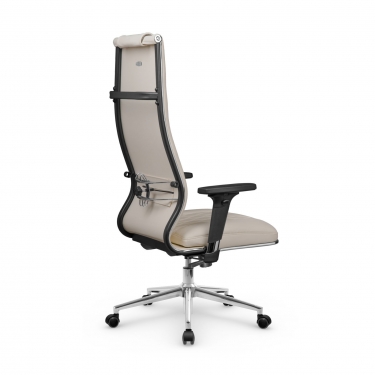 Кресло руководителя Мetta L 1m 50M/2D Infinity Easy Clean MPES Комплект 7 Светло-бежевое