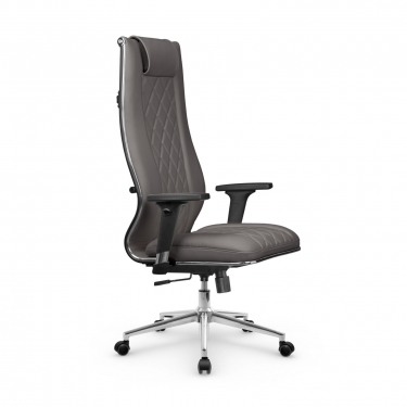 Кресло руководителя Мetta L 1m 50M/2D Infinity Easy Clean MPES Комплект 7 Серое